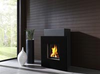 Die neue K-Serie bietet modernes Feuerstättendesign.......