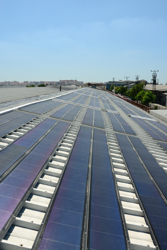 Die 31 kWp-Solaranlagenahe Istanbul ist die bishergrößte...