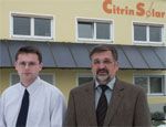 Timo König (links) und Dieter Strutz verstärken ab sofort den Außendienst von CitrinSolar. 