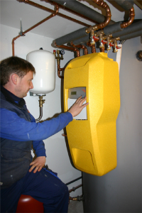 Der SLR-Regler der Citrin-Solaranlage ist einfach zu programmieren. 