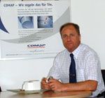 Harald Draheim der neue Vertriebsleiter bei Comap Deutschland.......