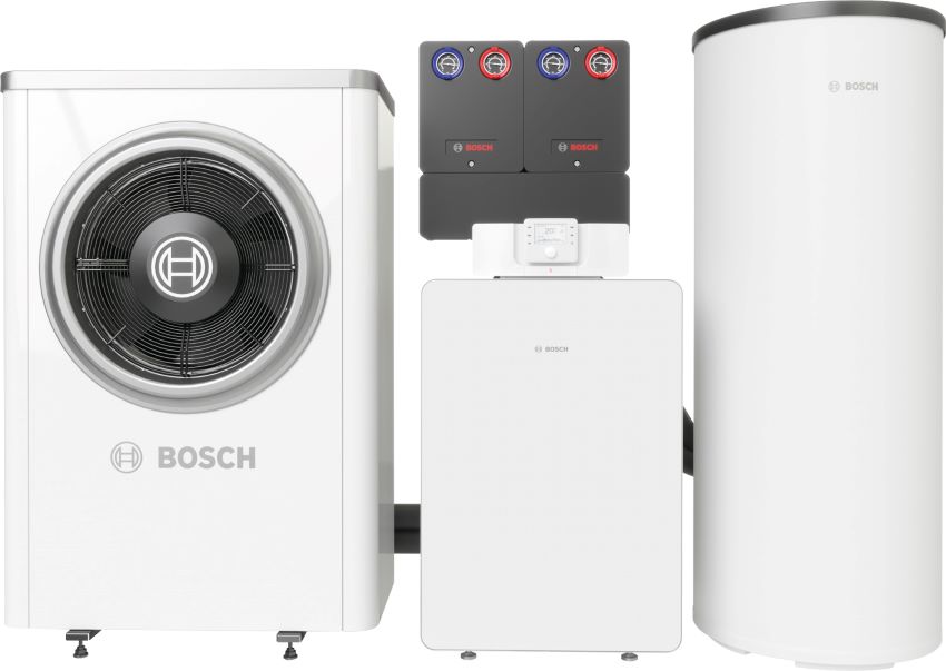 Der Condens Hybrid 8000i F vereint Leistung und Umweltschutz,...