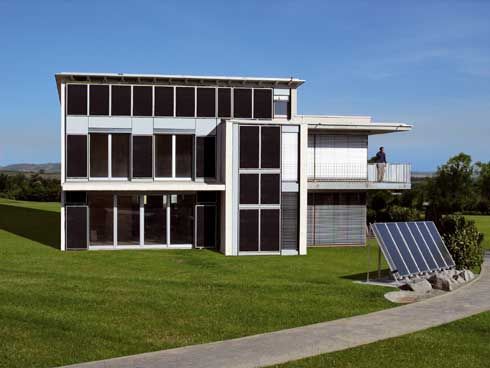 Dieses neuartige Solare Wärmepumpensystem wird auf...