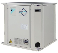 Die wassergekühlten DAIKIN Chiller punkten mit einer sehr geringen Aufstellfläche. Fotos: Daikin