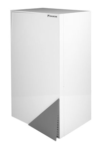 Die neue Daikin Altherma Hydrobox mit neuem, schlichten Design zur Wandmontage. Bild: Daikin<br />