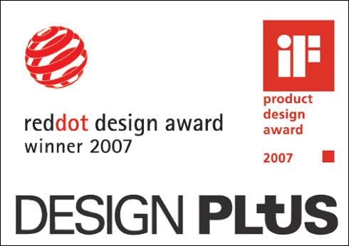Schon mehrfach prämiert: Designpreise als Anerkennung...