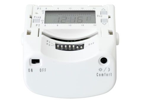 Bequeme Programmierung durch die abnehmbare Elektronikbox...