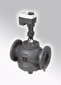 Künftig auch für große Durchflussmengen erhältlich: das AB-QM von Danfoss. Das druckunabhängige Regelventil kombiniert Regelung sowie hydraulischen Abgleich in einem Gehäuse und halbiert somit den Installationsaufwand. Foto: Danfoss