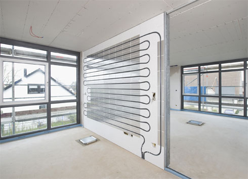 Heizung für die Wand: Alle Systemkomponenten und Materialien...
