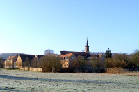 Das Bildungshaus Schmerlenbach vor den Toren Aschaffenburgs.