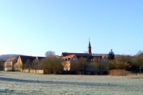 Das Bildungshaus Schmerlenbach vor den Toren Aschaffenburgs.......