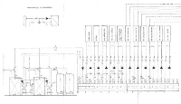 Das Planschema des Heizkörpersystems,