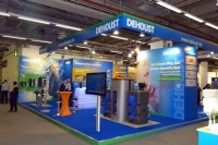 Dehoust präsentierte das Gesamtprogramm Betriebswassermanagement auf der ish 2013. Bild: Dehoust