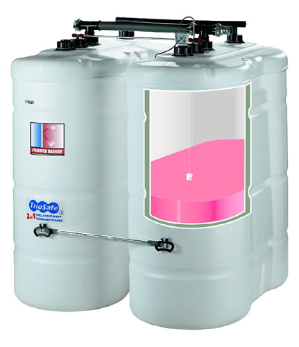 Modernes doppelwandiges Tanksystem