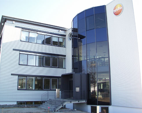 Ebenfalls mit DK-Solar geplant: Neubau Testo AG Kirchzarten...