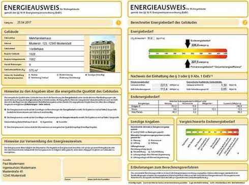 Der bedarfsbasierte Energieausweis gemäß Kabinettsbeschluss...