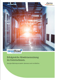 Titelblatt der Broschüre "Erfolgreiche Abwärmenutzung.......