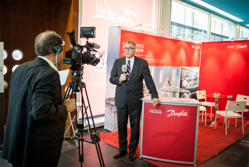 Danfoss war als Premium-Partner des dena- Energieeffizienzkongresses...