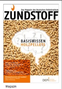 Mit dem DEPI-Magazin „Zündstoff – Basiswissen Holzpellets“ hat das DEPI aktuell eine neue Informationsschrift insbesondere für Auszubildende des SHK-Handwerks veröffentlicht. Bild: DEPI