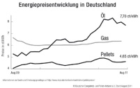 Die Energiepreisentwicklung in Deutschland 2009-2011........