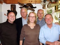 Im Bild (v.l.n.r.): domo-Geschäftsführer Gerald Koller,.......