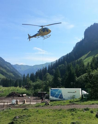 Das letzte Stück des Weges auf die Mindelheimer Hütte...