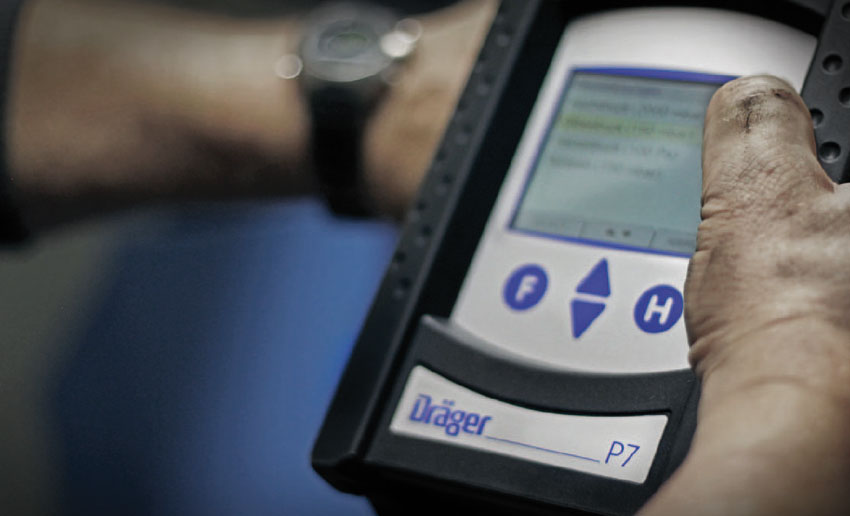 Das Profi-Gerät Dräger P7-TS für echte Handwerker....