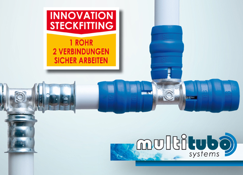 Mit der Kompatibilität zum bewährten Pressfitting trägt...