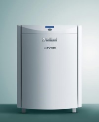 Das gasbetriebene Mini-Blockheizkraftwerk ecoPOWER.......