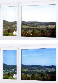 Über ein Steuergerät lassen sich bis zu 30 Scheiben mit einem Knopfdruck in fünf Stufen regeln.