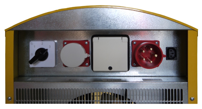 Der Elektrolufterhitzer kann sowohl mit Licht- als...