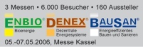 Das Messetrio rund um das Thema Erneuerbare Energie.......