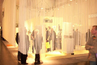 Auffällig anders - der Ferroli-Stand in Halle 3