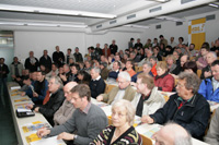 Das Interesse an EZA-Veranstaltungen, wie hier im Bild.......