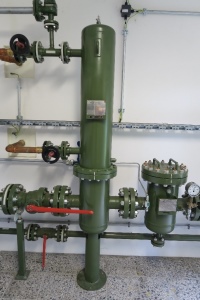Der Wärmetauscher erwärmt bis zu 10.000 Nm³ Gas in der Stunde.