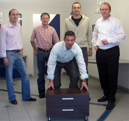 Das Schweizerbad-Team (von links): Innendienstleiter...