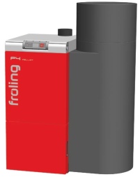 Der Fröling P4: In den Leistungsgrößen 15 und 25 kW.......