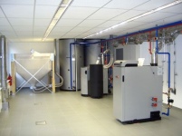 Der Praxisraum im neuen Schulungs- und Technikzentrum.......