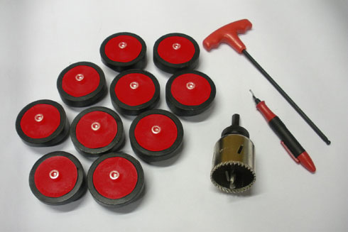 Das Rohrpflaster-Set enthält 10 Funke Rohrpflaster,...