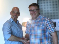 Ronald Stendtke (links) und Urs Gassmann. Bild: GABAG