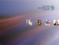 Die Imagebroschüre der Glen Dimplex Group.