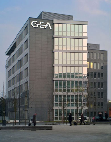 Das neue GEA Center in Düsseldorf. Bild: GEA