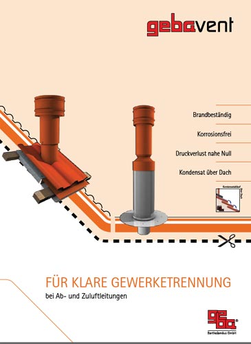 Für klare Gewerketrennung.