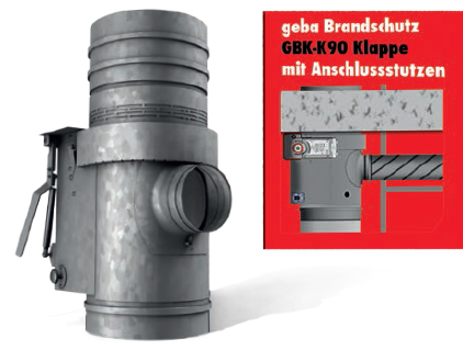 Der Stutzenanschluss der GBK-K90.