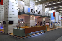 Der Geberit-Stand auf der ISH