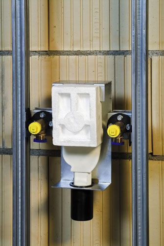 Für alle Bausituationen der neue Geberit UP-WT-Siphon...