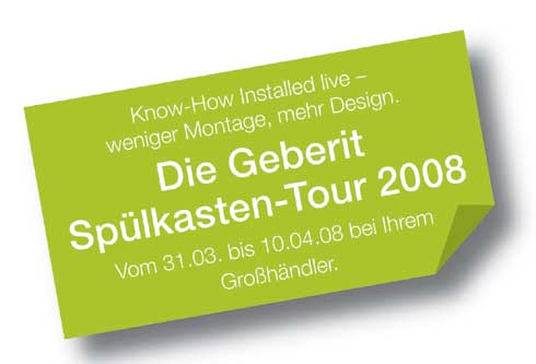 Erleben Sie die Premiere des ersten werkzeuglosen Unterputz-Spülkastens...