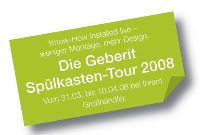 Erleben Sie die Premiere des ersten werkzeuglosen Unterputz-Spülkastens UP320, des neuen Duofix, der neuen Sigma Betätigungsplatten und vielen weiteren Geberit Innovationen.