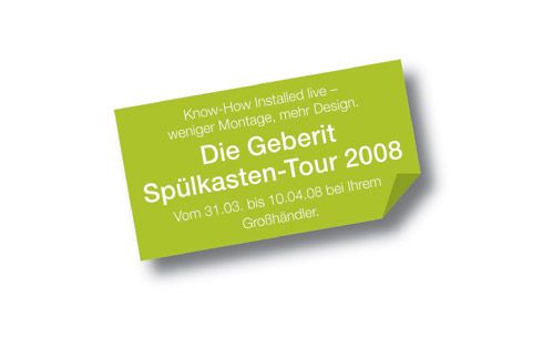 Erleben Sie die Premiere des ersten werkzeuglosen Unterputz-Spülkastens...