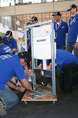 Optimale Boxenstopps funktionieren nur mit guten Monteuren...